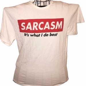 Sarcasm T shirt Size Medium